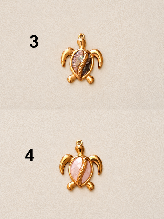 Breloques/pendentifs, en acier inoxydable.