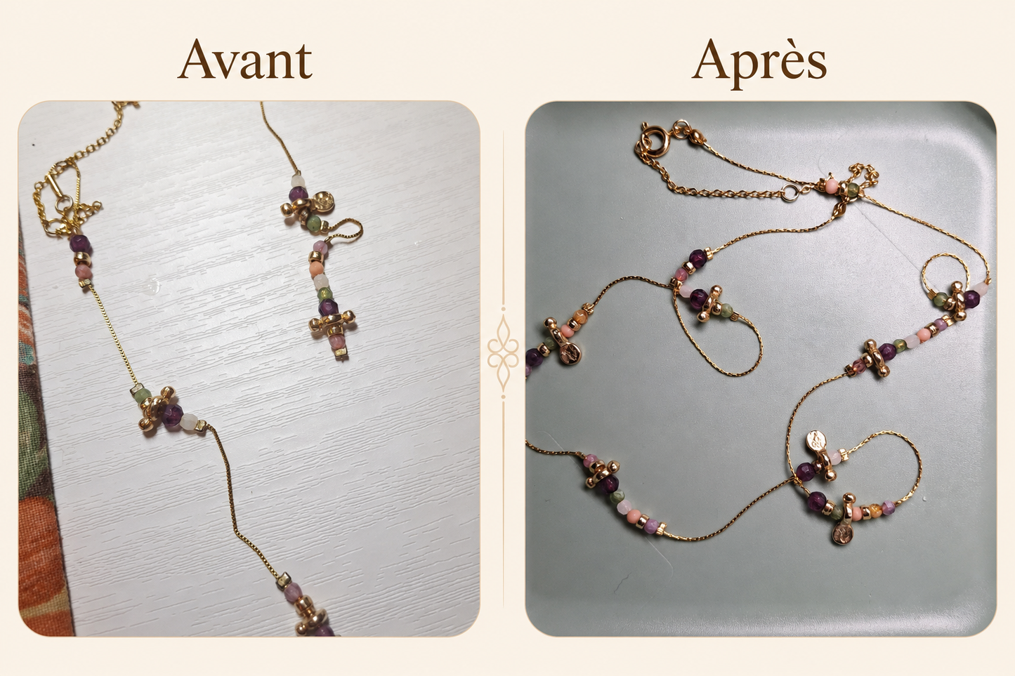 Réparation de bijoux sur devis