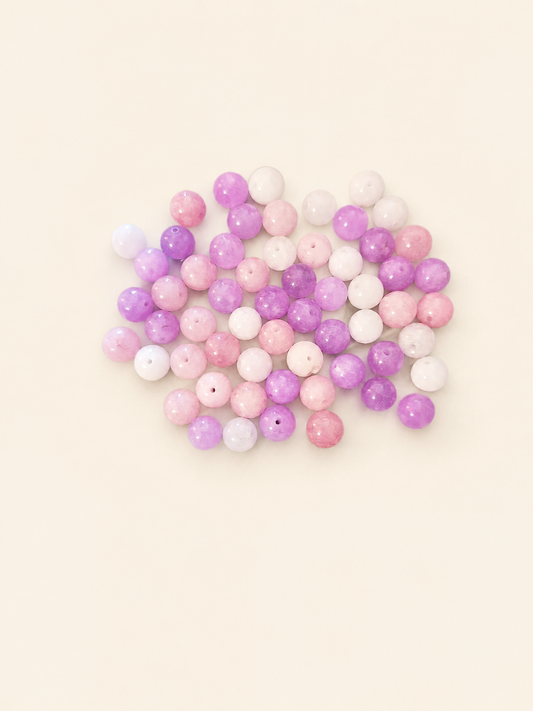 Perles mixtes Quartz.
