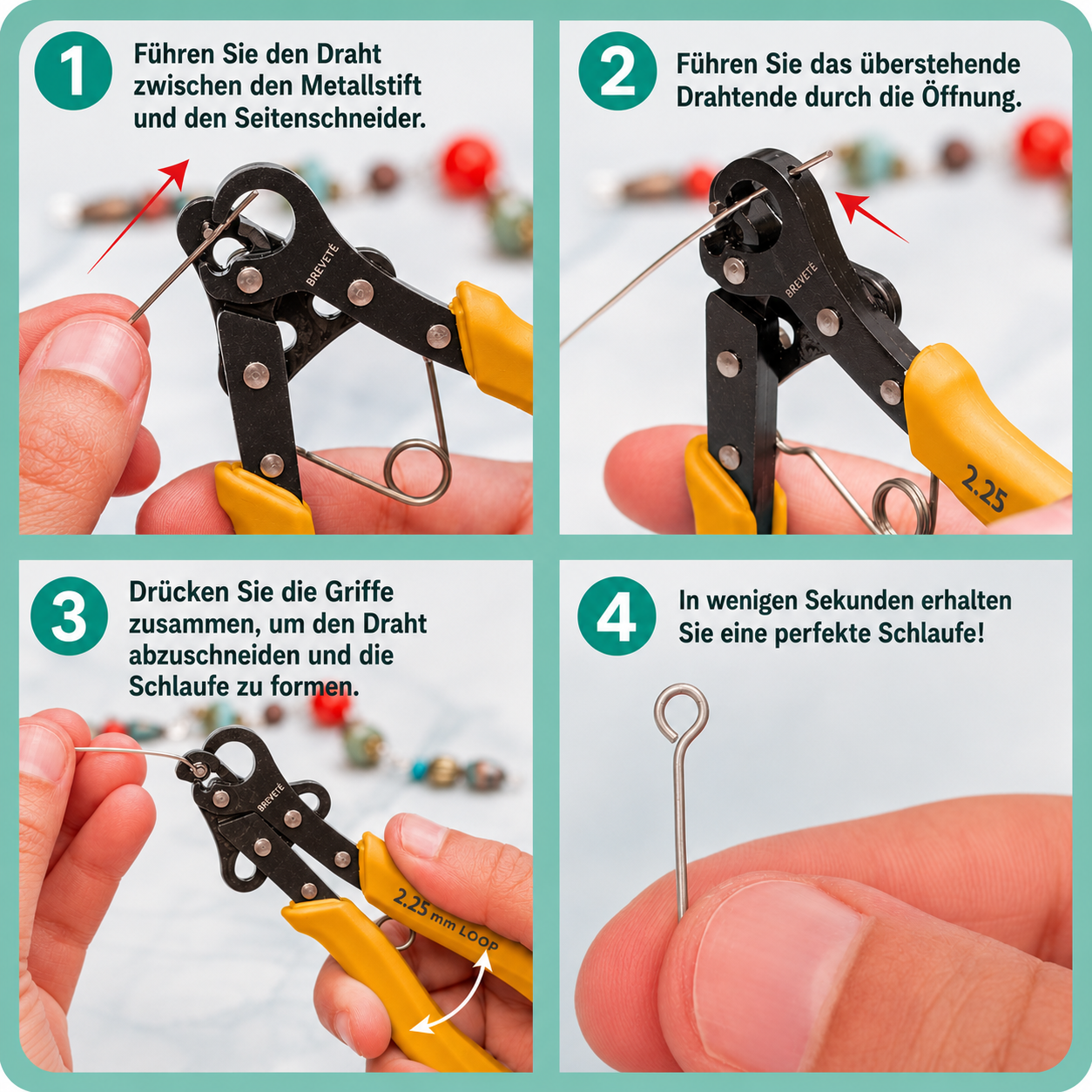 Pince à boucles.