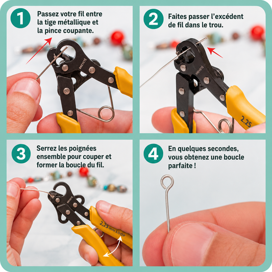 Pince à boucles.